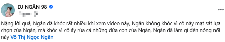 Ngân 98 Feels Hurt, Breaks Down in Tears! 5 edit screenshot 2025 09 08 100221 1757302505121134640397 1757308736934 17573087372691812036020