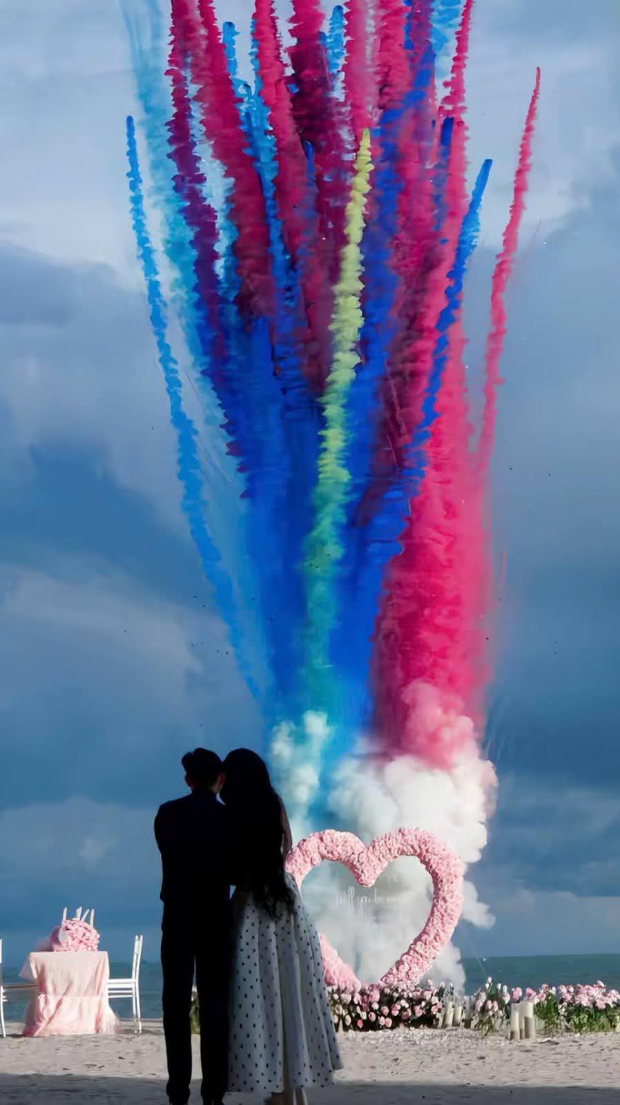 The Identity of the Hot Girl in the Romantic Beach Proposal Going Viral 3 The 'Princess-Style' Party on the Beach