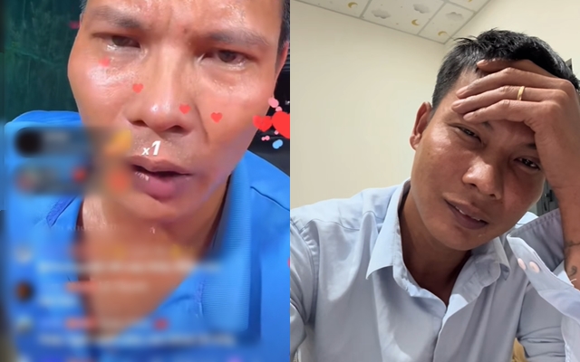 Many days, Lộc Fuho livestreams until late, showing signs of fatigue. TikTok image of the character.